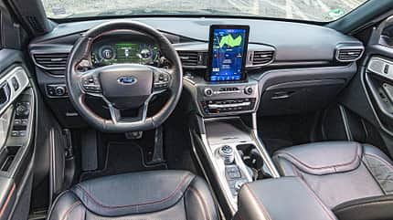 Ford Explorer, Cockpit Ford Explorer, Cockpit