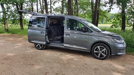 natuerliche, reisemobile, echtholz, ausbau, vw, caddy, minicamper Natürliche Reisemobile Caddy - VW