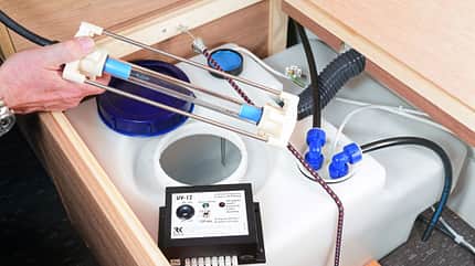 Wassertank reinigen, Frischwasser Wassertank reinigen Pulver