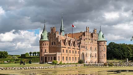 Schloss Egeskov, Wasserschloss,Kvaerndrup, Besichtigungsziel
