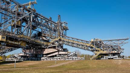 reisemobil, brandenburg, industriekultur Wohnmobil-Tour Brandenburg - Besucherbergwerk F60