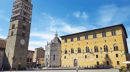 Domplatz, Taufkapelle, Campanile, Palazzo Pretorioi Domplatz, Taufkapelle, Campanile, Palazzo Pretorio