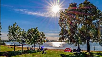 Nuernberg, Fraenkisches Seenland, Bayern Nuernberg Reise Strand