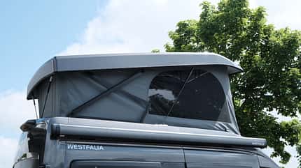 Westfalia Meridian 600 D Campingbus, Ford Transit, Campervan Westfalia Meridian 600 D neues Aufstelldach Innenansicht
