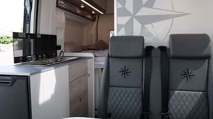 Westfalia Meridian 600 D Campingbus, Ford Transit, Campervan Westfalia Meridian 600 D Innenraum