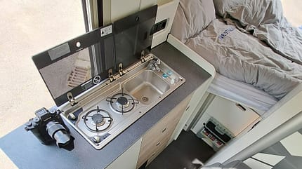 Westfalia Meridian 600 D Campingbus, Ford Transit, Campervan Westfalia Meridian 600 D Küche