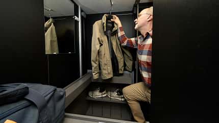 Kleiderschrank, begehbar, Stauraum Kleiderschrank, begehbar, Stauraum