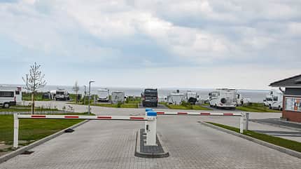 Wohnmobilpark Meerblick, Stellplatz Wohnmobilpark Meerblick Schranke f