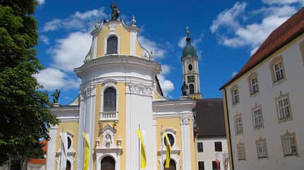 Barockstraße Oberschwaben Klosteranlage in Ochsenhausen