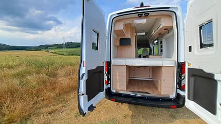Giottiline Giottivan 60FT, Campingbus, Campervan, Ford Transit Giottiline Giottivan 60FT Stauraun