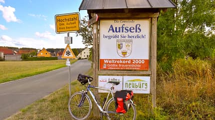 Oberfranken, Reise, Biergarten, Bier Oberfranken Reise Aufsess f