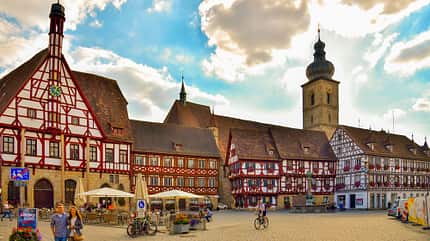 Oberfranken, Reise, Biergarten, Bier Oberfranken Reise Forchheim f