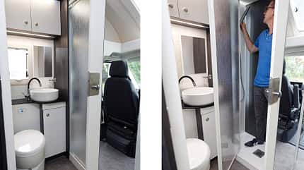 Teilintegrierter Atlantis Compact 595, Wohnmobil, TI, Neuheit Teilintegrierter Atlantis Compact 595 Bad