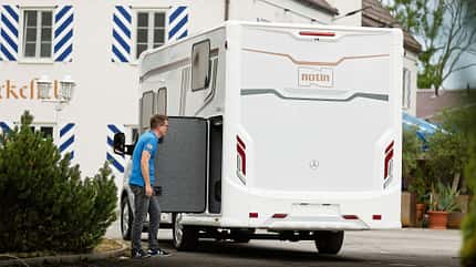 Notin Lindau JF, Teilintegrierter, Wohnmobil, TI, Neuheit 2036 Notin Lindau JF Teilintegrierter Heckgarage