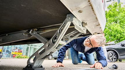 Gebrauchte Caravans, Kaufberatung Gebrauchtkauf Caravan Unterboden f