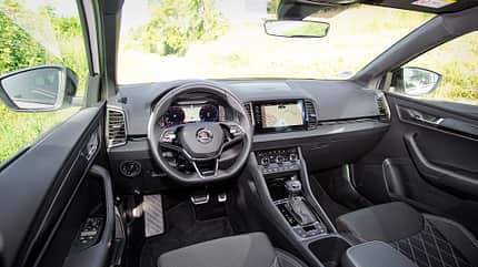 Skoda Karoq 2,0 TSI, Zugwagentest Skoda Karoq 2,0 TSI f