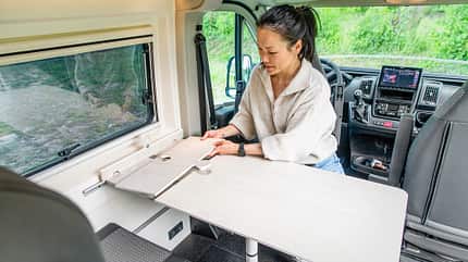 Tourne Mobil 6.4 (2023), Test Tourne Mobil 6.4 (2023) Tisch i