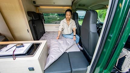 Tourne Mobil 6.4 (2023), Test Tourne Mobil 6.4 (2023) Umbaubett i