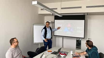 kundenkommunikation, internet Kundenansprache im Internet - Meeting