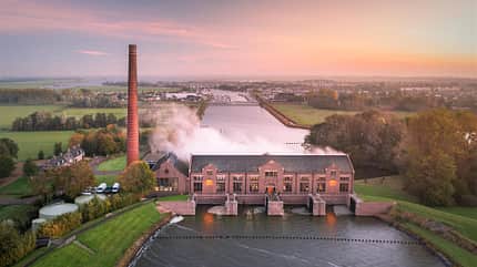 welterbe-stätten, unesco, wohnmobil, friesland, niederlande Friesland - Woudagemaal