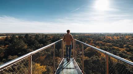 welterbe-stätten, unesco, wohnmobil, friesland, niederlande Friesland - Bosbergtoren