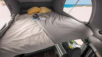 Bett, Aufstelldach