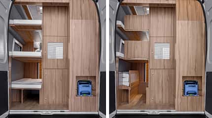 Affinity Five Van, Neuheit, Fünf Reisende Affinity Five Van