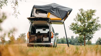 Micro-Camper Bürstner Habiton, Campervan, kompakter Camper Micro-Camper Bürstner Habiton Dachzelt