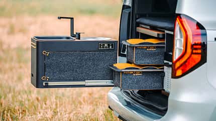 Micro-Camper Bürstner Habiton, Campervan, kompakter Camper Micro-Camper Bürstner Habiton modulares Möbel