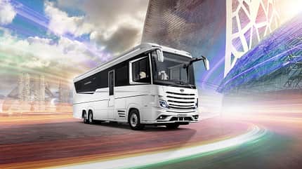 Außen, Mercedes Actros, Luxusliner Außen, Mercedes Actros, Luxusliner
