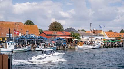 Fischerstadt, Karrebæksminde, Hafen, Boote Fischerstadt, Karrebæksminde, Hafen, Boote