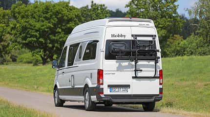 hobby, maxia, van, 680, test Hobby Maxia Van 680 - Fahrradträger