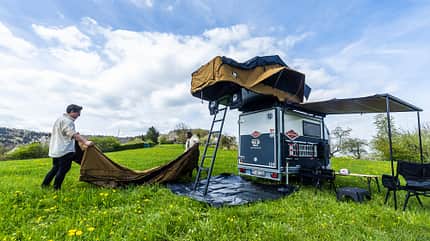 Vickywood Big Willow 140 Dachzelt Dachzelt Camping f