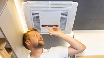 Klimaanlage, Stehhöhe Klimaanlage, Stehhöhe
