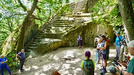 Reise, Tuscia, Italien, Toskana Reise Tuscia Italien Bomarzo f