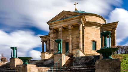 Grabkapelle, Rotenberg, Aussicht, Stuttgart, Weinberge