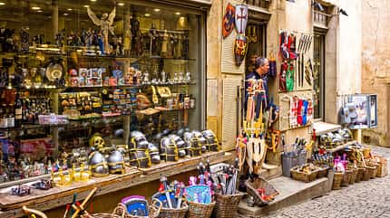 Souvenirshop, Altstadt,Stöbern, Carcassonne Souvenirshop, Altstadt,Stöbern, Carcassonne