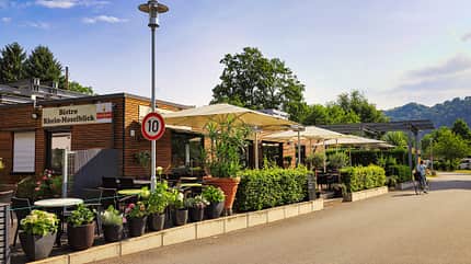 Bistro, Gastronomie, Knaus Campingpark, Rhein-Moselblick