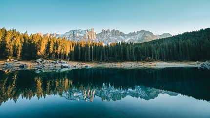 Südtirol Eggental Karrersee