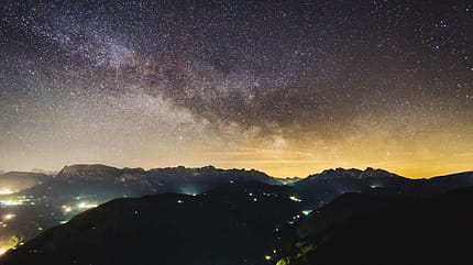 Südtirol Eggental Sterne