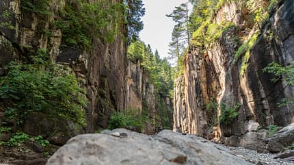 Südtirol Eggental Bletterbachschlucht