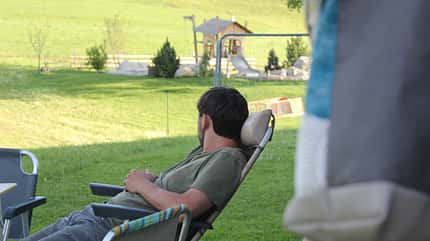 Camping auf dem Bauernhof Oberbayern Entspannen