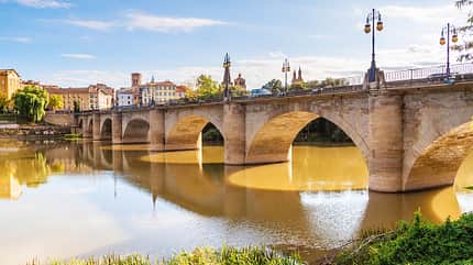 Puente de Piedra, Logrofio, Ebro Puente de Piedra, Logrofio, Ebro