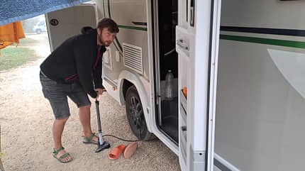 dauertest, chausson, titanium, ultimate Dauertest Chausson 640 Titanium Ultimate - Fahrradpumpe