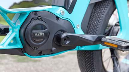 Pedelec Motor, Yamaha-Motor, Pedale, Türkis, Ebike
