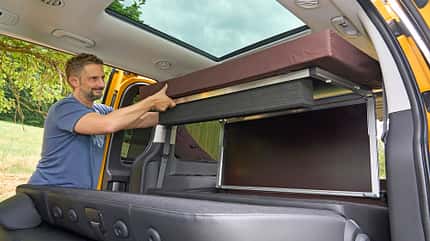 hyundai, staria, prime, ququq, kombibox Hyundai Staria Prime - Bett