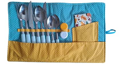 DIY Bestecktasche DIY Bestecktasche f