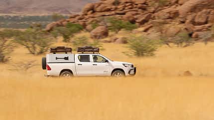 Leihwagen,Hilux, Camping-Ausrüstung, Savanne Leihwagen,Hilux, Camping-Ausrüstung, Savanne