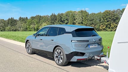 BMW iX xDrive 50e, Zugwagentest BMW iX xDrive 50e