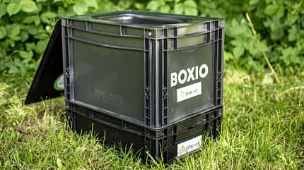 Boxio, Trenntoilette, Plastik, dunkelgrau Boxio, Trenntoilette, Plastik, dunkelgrau